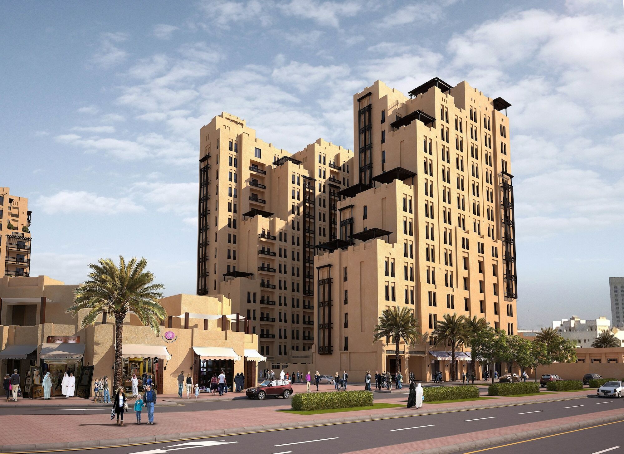 Hyatt Place Dubai Wasl District Екстер'єр фото